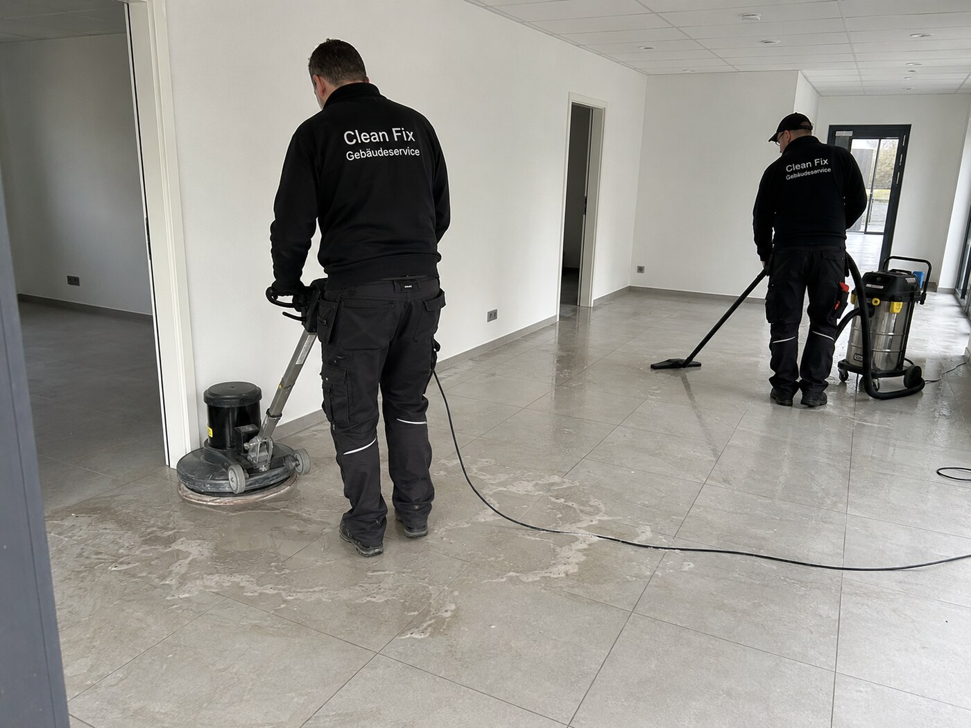 Baureinigung durch Clean Fix Gebäudeservice