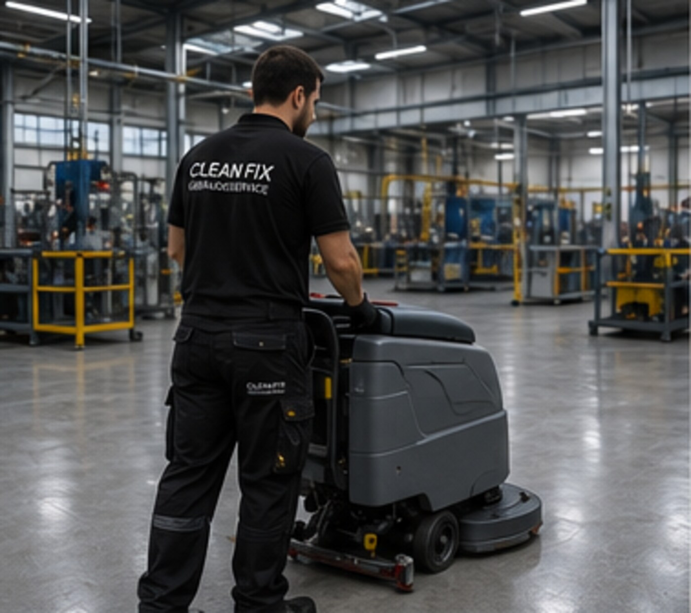 Industriereinigung durch Clean Fix Gebäudeservice