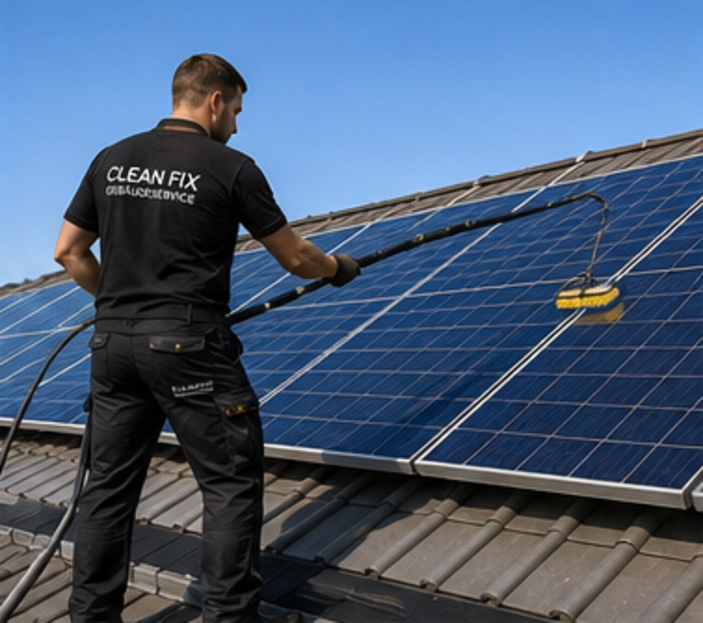 PV- und Solaranlagenreinigung durch Clean Fix Gebäudeservice