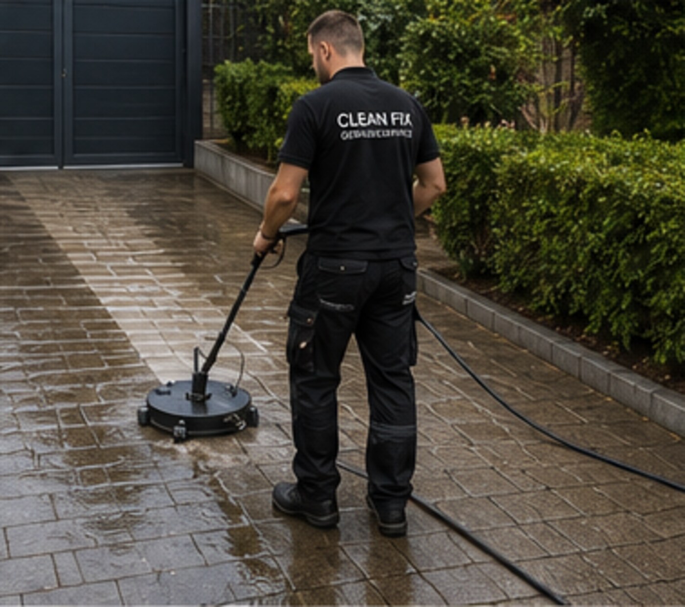 Steinpflege durch Clean Fix Gebäudeservice